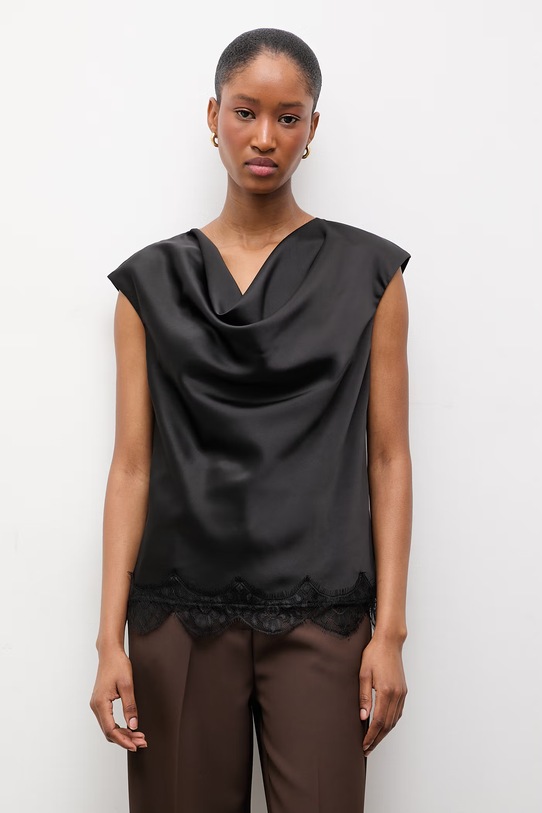 Answear.LAB top czarny 18807.tok