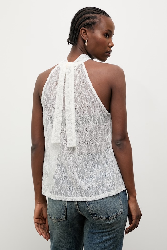 Odzież Answear.LAB top damski 95130.iak biały