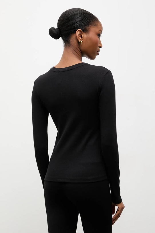 Odzież Answear.LAB longsleeve 4564.tok czarny