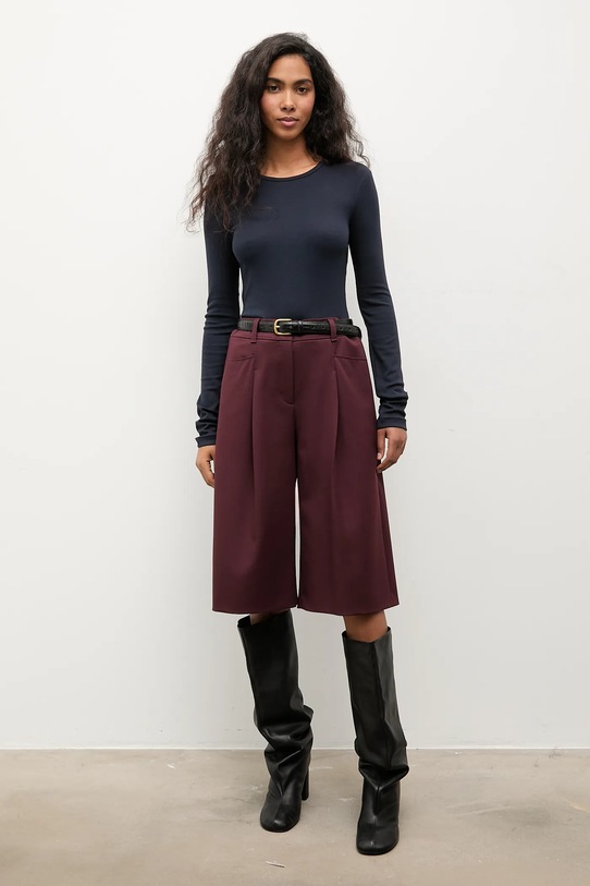 Answear.LAB longsleeve TR3.tok granatowy WS26