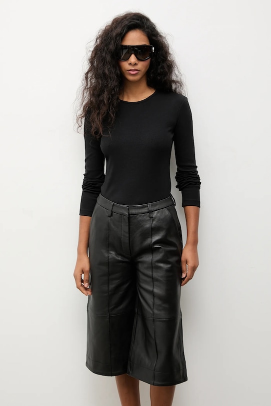 Answear.LAB longsleeve czarny TR3.tok