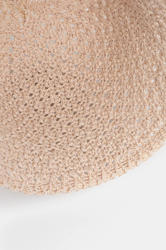 Answear.LAB kapelusz bawełniany beżowy AD.3.cjk