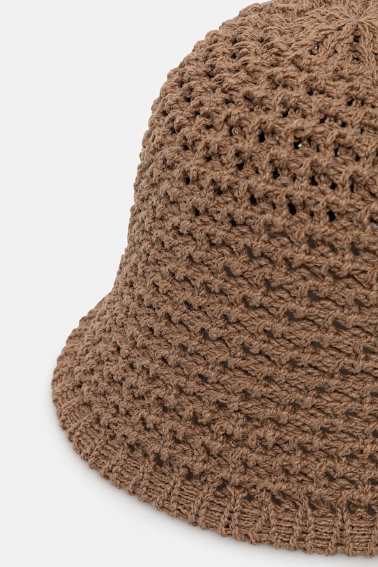 Akcesoria Answear.LAB kapelusz bawełniany AD.3.cjk brązowy