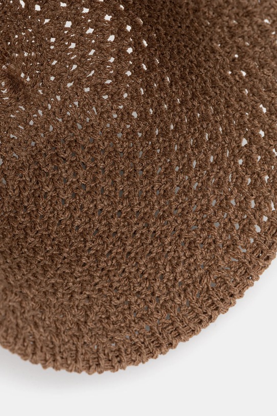 Answear.LAB kapelusz bawełniany brązowy AD.3.cjk