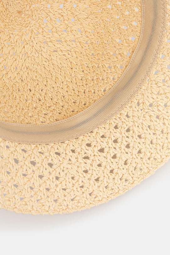 Answear.LAB kapelusz bawełniany beżowy ZK.7.cjk