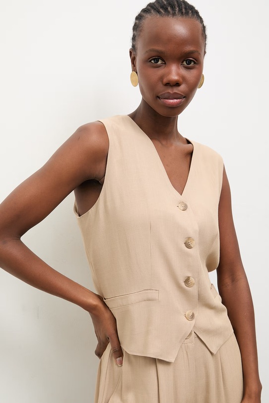 Answear.LAB komplet damski z domieszką lnu WS26-DKD000