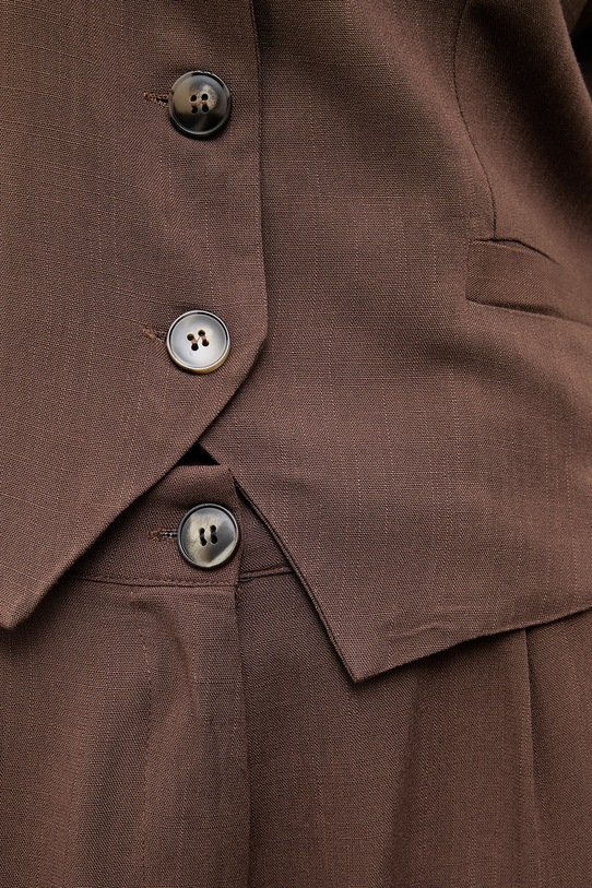 Answear.LAB komplet za žene s primjesom lana WS26-DKD000