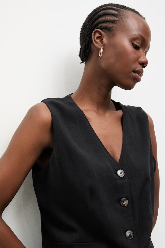 Answear.LAB Komplet za žene s primjesom lana WS26-DKD000