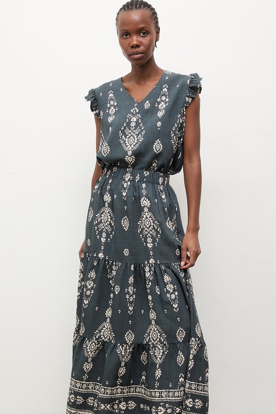 Answear.LAB komplet damski z wiskozą czarny WS26-DKD001