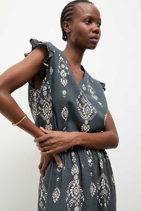 Answear.LAB komplet damski z wiskozą WS26-DKD001 czarny