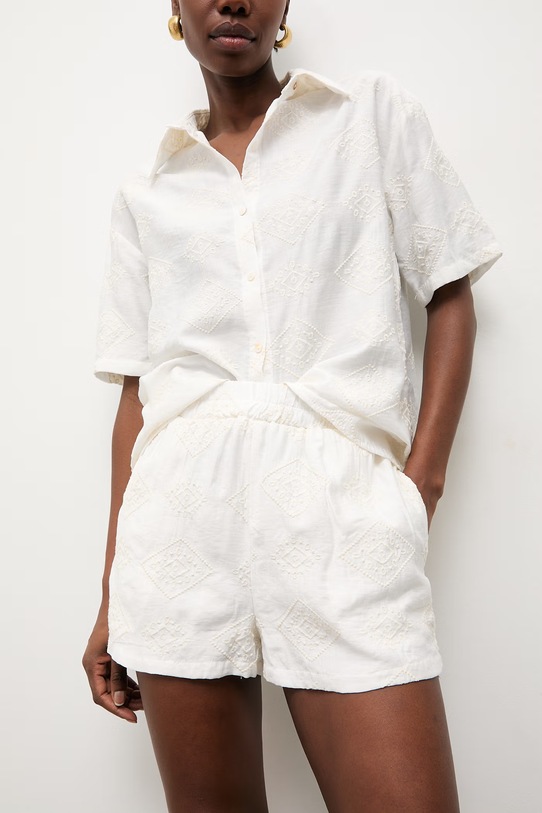 Odzież Answear.LAB komplet damski z wiskozy WS26-DKD003 beżowy