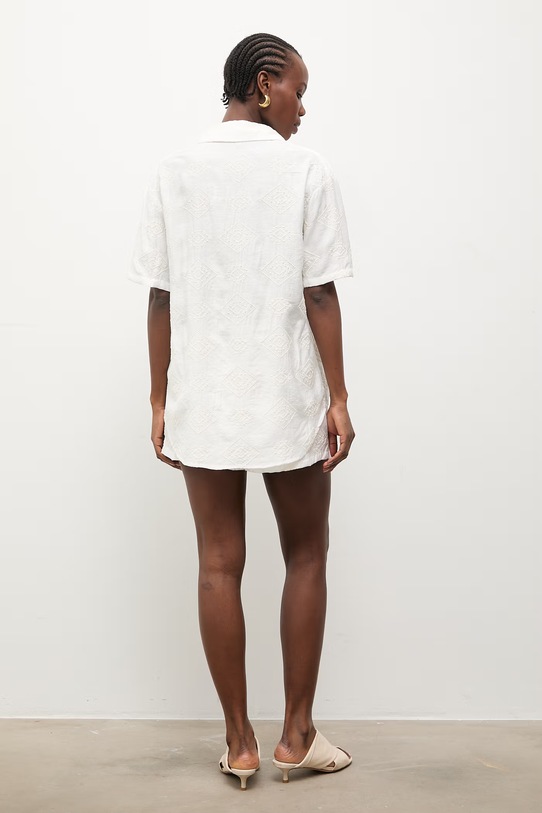 Answear.LAB komplet damski z wiskozy WS26-DKD003 beżowy