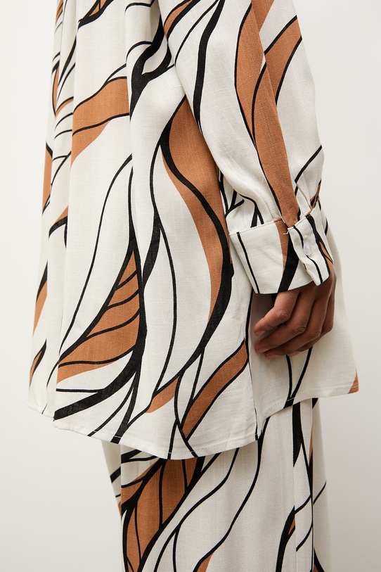 Answear.LAB komplet damski z lnem WS26-DKD004