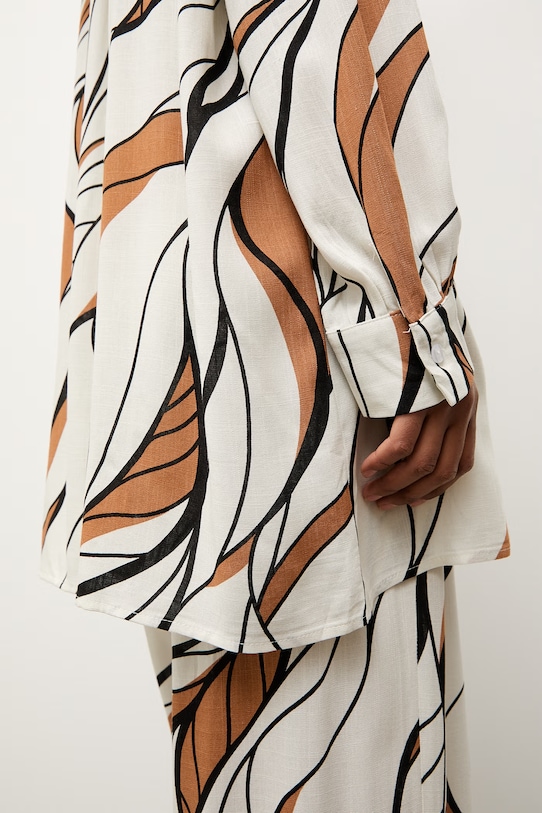 Answear.LAB komplet damski z lnem WS26-DKD004