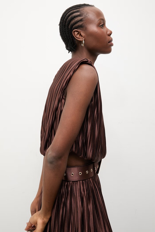 Answear.LAB komplet damski WS26-DKD011 brązowy