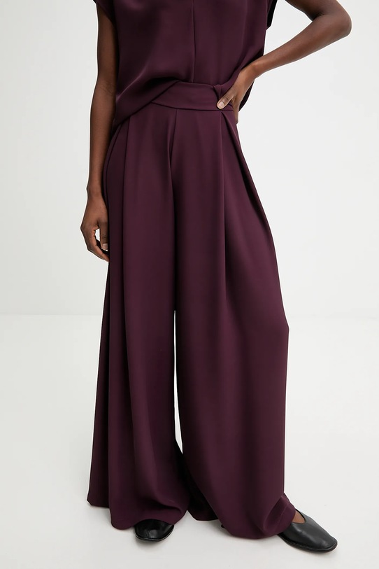 Odzież Answear.LAB komplet 55088.55276.iok bordowy