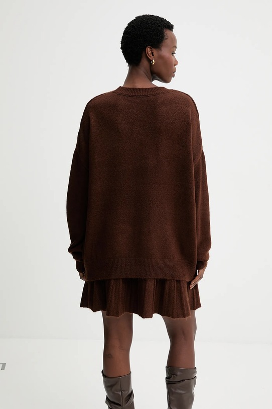 Odzież Answear.LAB sweter i spódnica 1001.sng.tok brązowy