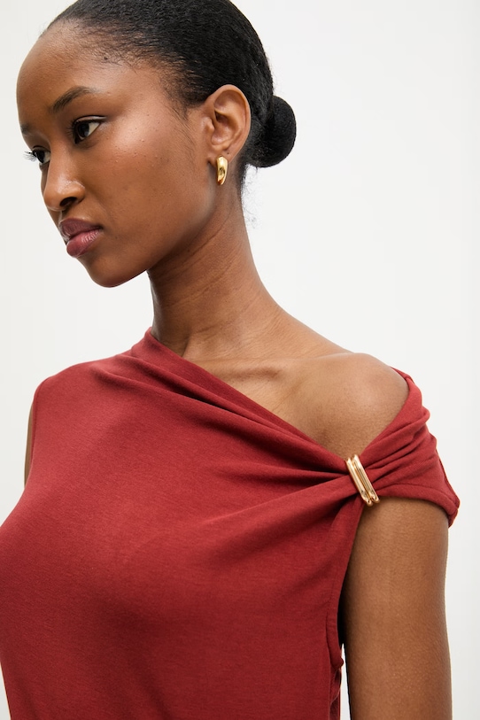 Answear.LAB komplet 661800.661801.hak czerwony