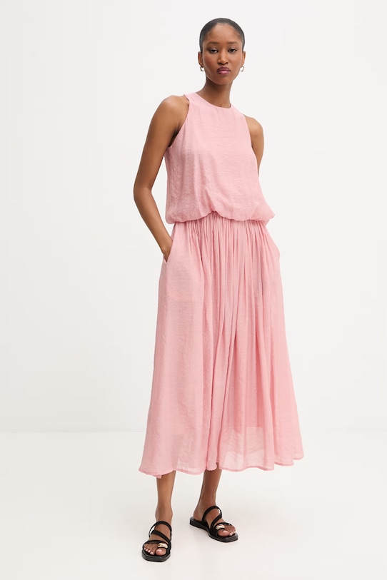 Answear.LAB bluzka i spódnica różowy AS992501.hak