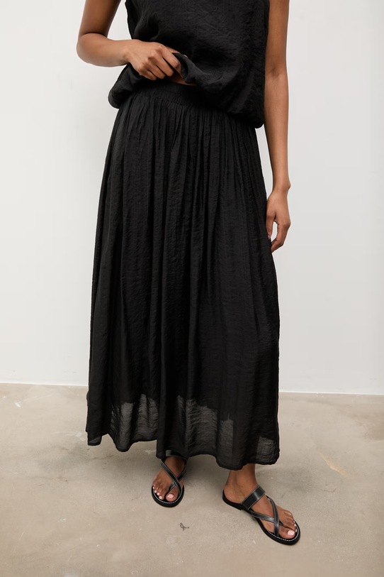 Odzież Answear.LAB bluzka i spódnica AS992501.hak czarny