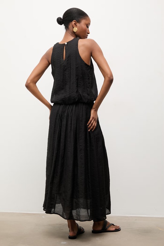 Answear.LAB bluzka i spódnica czarny AS992501.hak