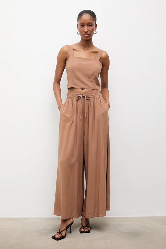 Answear.LAB komplet vf9001.2.flk brązowy WS26