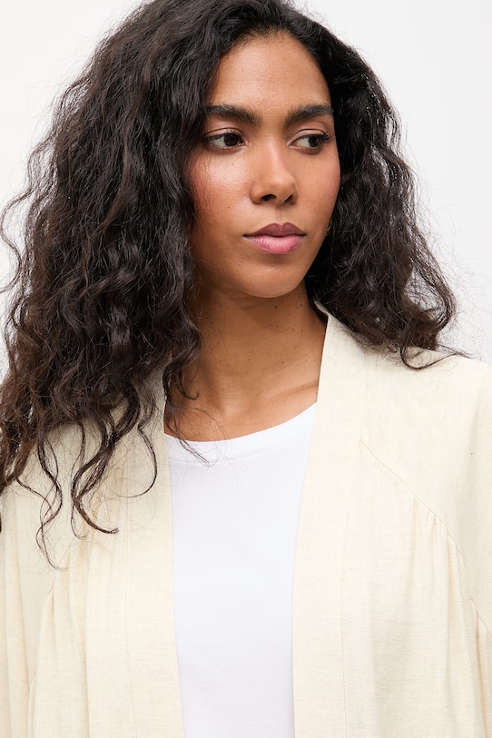 Answear.LAB komplet codzienny damski z dodatkiem lnu solid.set