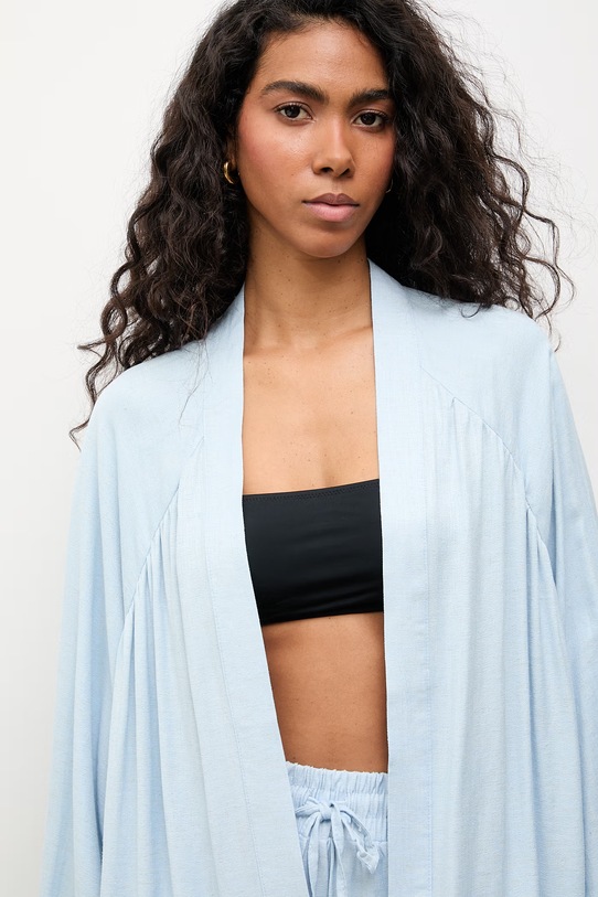 Answear.LAB každodenní set dámský s příměsí lnu solid.set