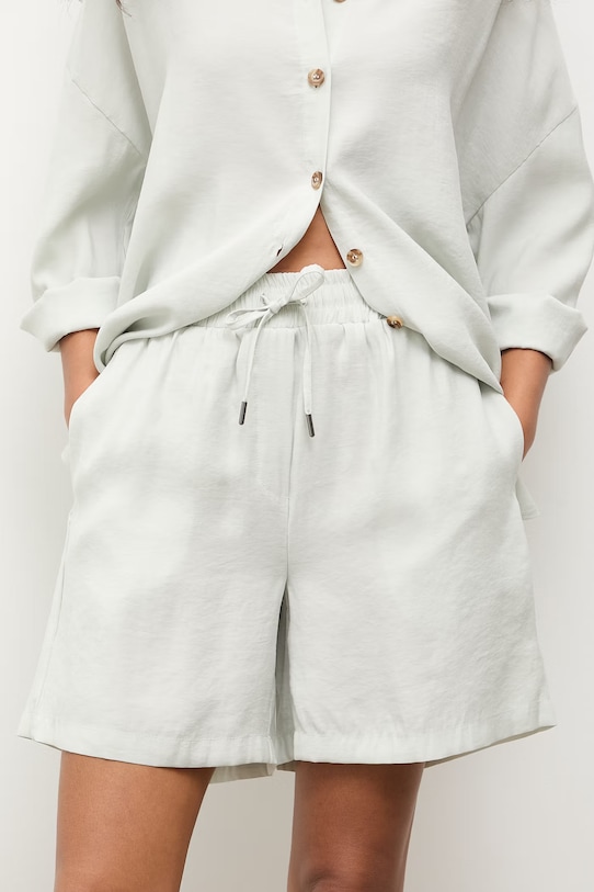 Ruházat Answear.LAB női szett modállal modal.set bézs