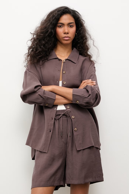 Answear.LAB női szett modállal modal.set barna WS26