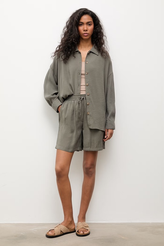 Answear.LAB női szett modállal modal.set zöld WS26