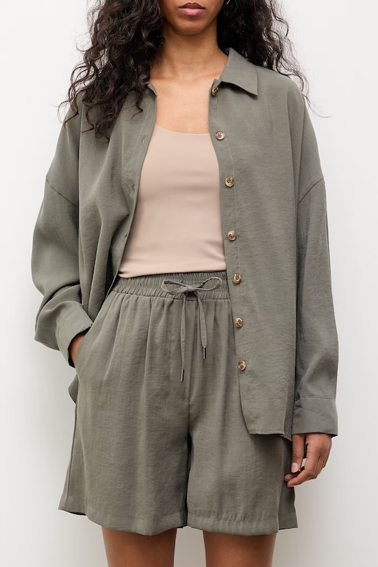 Ruházat Answear.LAB női szett modállal modal.set zöld