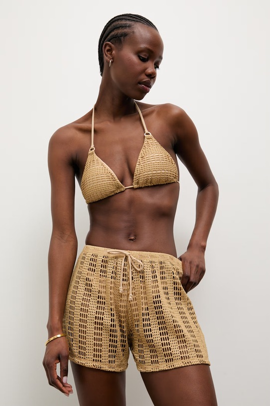 Answear.LAB pantaloncini da spiaggia da donna marrone HL4AE51.fak