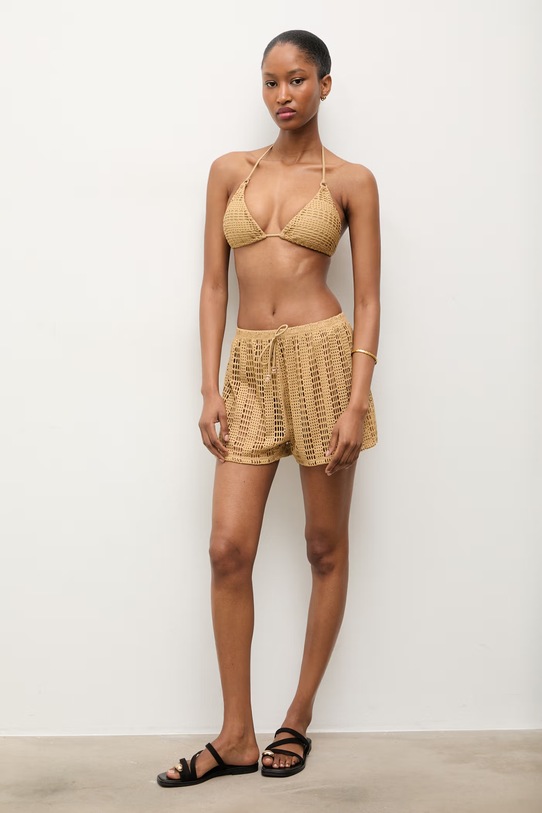 Answear.LAB szorty plażowe HL4AE51.fak brązowy WS26