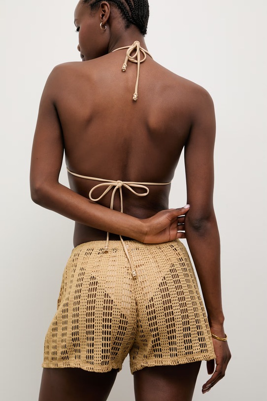 Abbigliamento Answear.LAB pantaloncini da spiaggia da donna HL4AE51.fak marrone