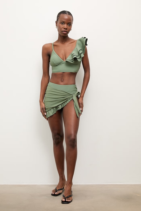 Answear.LAB figi kąpielowe WS26-EBD002 zielony WS26