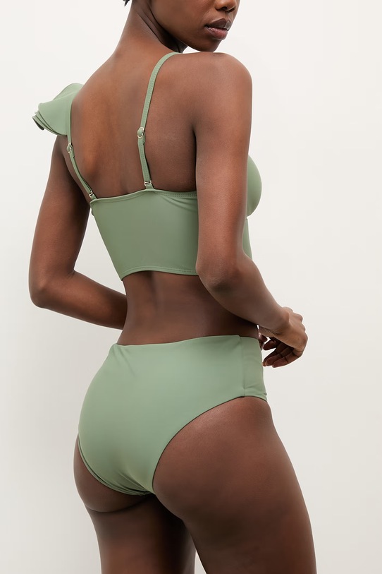 Odzież Answear.LAB figi kąpielowe WS26-EBD002 zielony