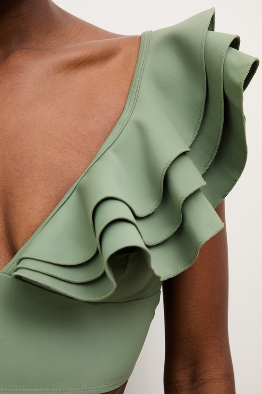 Answear.LAB biustonosz kąpielowy zielony WS26-ETD001