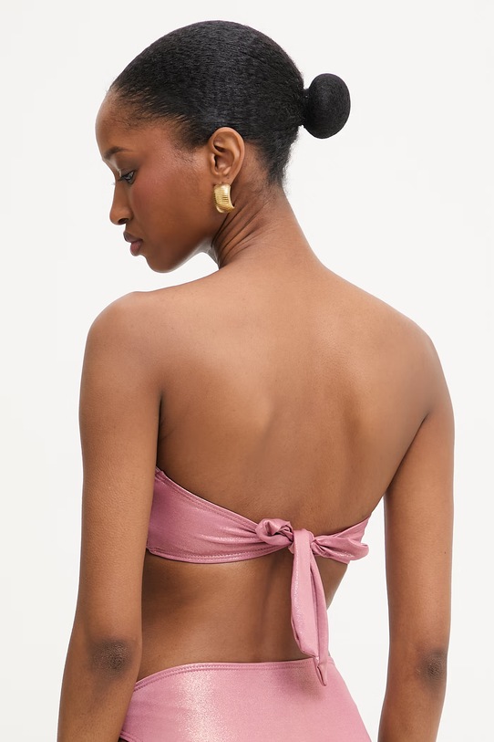 Odzież Answear.LAB biustonosz kąpielowy damski WS26-ETD005 różowy