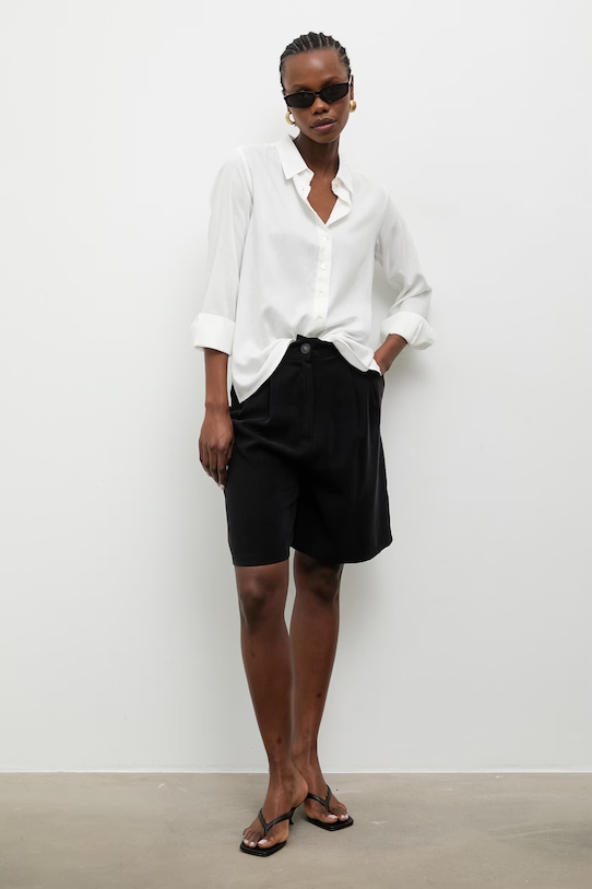 Answear.LAB camicia da donna in viscosa Ines.hak bianco WS26