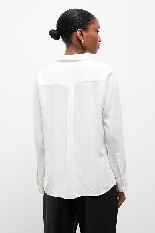 Odzież Answear.LAB koszula Ines.hak biały