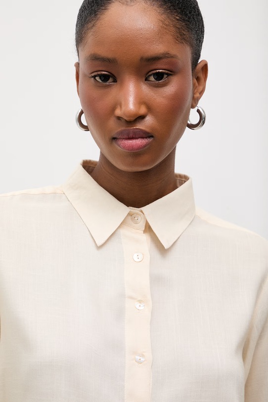 Πουκάμισο Answear.LAB μπεζ Ines.hak