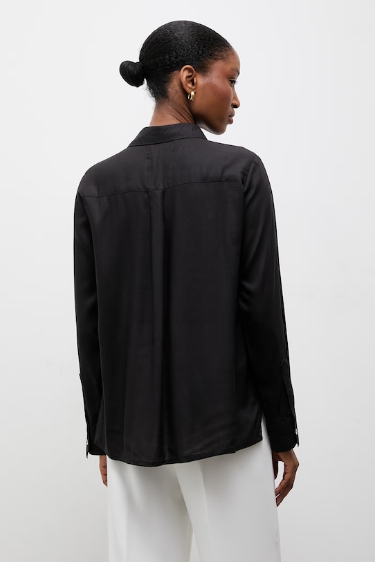Odzież Answear.LAB koszula Ines.hak czarny
