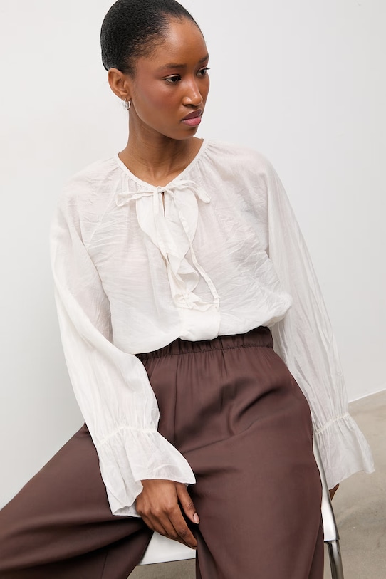 Answear.LAB koszula casual beżowy WS26-KDD006