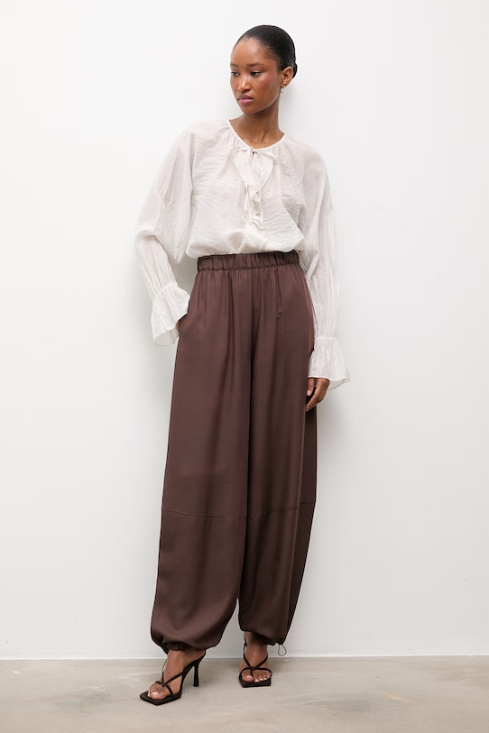 Answear.LAB koszula WS26-KDD006 beżowy WS26