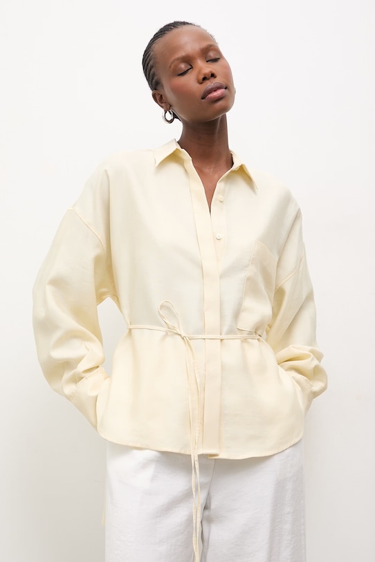 Answear.LAB koszula klasyczny żółty 1YA1WCGM0705.tok