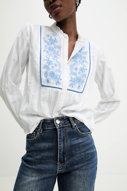 Answear.LAB koszula bawełniana biały 3005.hak