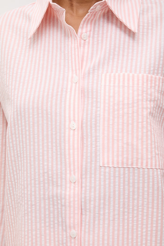 Answear.LAB koszula z dodatkiem lnu A25-61.fjk różowy