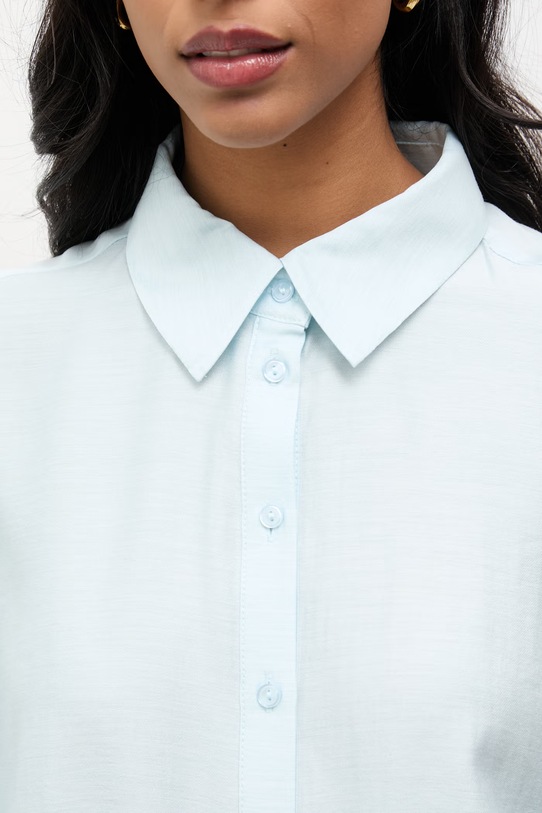 Answear.LAB koszula z domieszką wełny 971404.hak niebieski