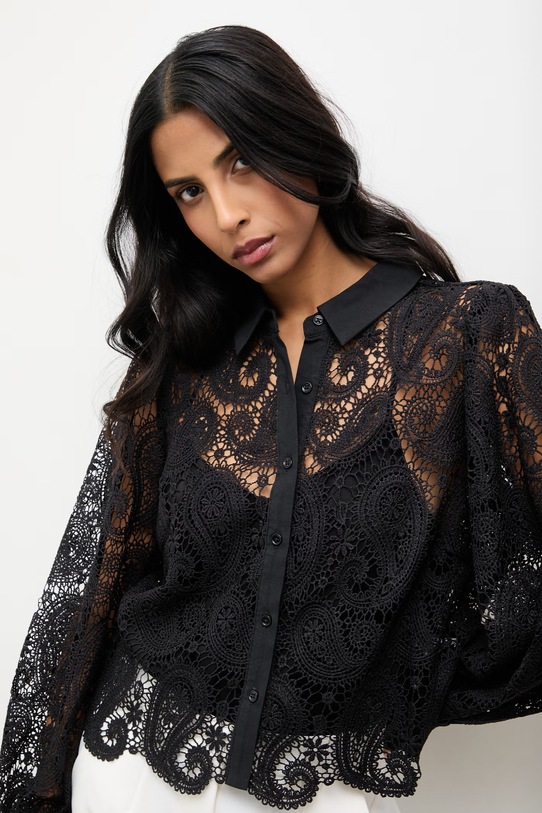 Answear.LAB koszula czarny 670334.hak